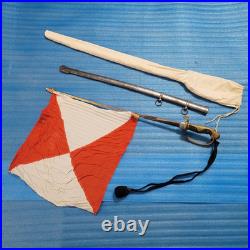 Original WWII Japanese Army Command Saber IJA Military Parade Sword No Blade YO