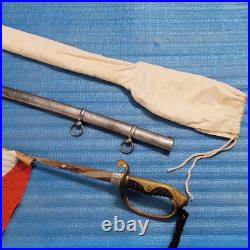 Original WWII Japanese Army Command Saber IJA Military Parade Sword No Blade YO