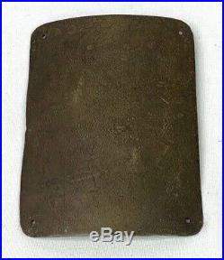 Original WWII Japanese Army Issued Armored Breast Plate Rare