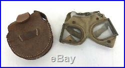 Original WWII Japanese Army Issued Motorcycle Goggles