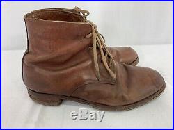 Original WWII Japanese Army Leather Combat Boots
