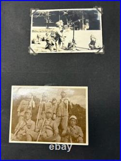 Original WWII Japanese Army Soldiers Photo Album 128 Photo's