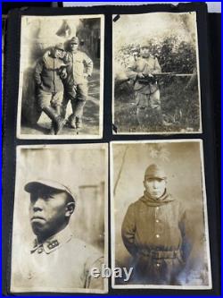 Original WWII Japanese Army Soldiers Photo Album 216 Photo's