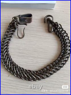 Original WWII Japanese Gunto Sword Belt HANGER Chain IJA Army Katana WW2 Samurai