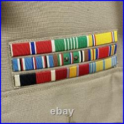 Original WWII Korean War US Army Officer Summer Uniform Decorated IV Corps