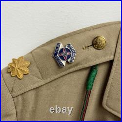 Original WWII Korean War US Army Officer Summer Uniform Decorated IV Corps