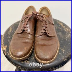 Original WWII Korean War US Army WAC Officer Service Derby Shoes Size 5 1951