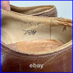 Original WWII Korean War US Army WAC Officer Service Derby Shoes Size 5 1951