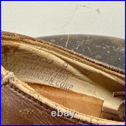 Original WWII Korean War US Army WAC Officer Service Derby Shoes Size 5 1951