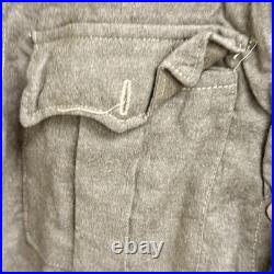 Original WWII M26 French Army Pullover Flannel Shirt Mint