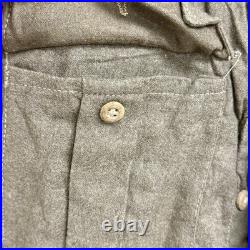 Original WWII M26 French Army Pullover Flannel Shirt Mint