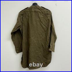 Original WWII M26 French Army Pullover Flannel Shirt Mint
