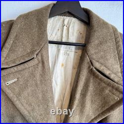 Original WWII M36 French Vichy Army Trenchcoat Dsted 1942