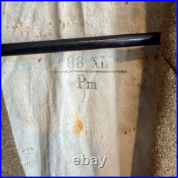 Original WWII M36 French Vichy Army Trenchcoat Dsted 1942