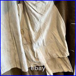 Original WWII M36 French Vichy Army Trenchcoat Dsted 1942