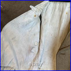 Original WWII M36 French Vichy Army Trenchcoat Dsted 1942
