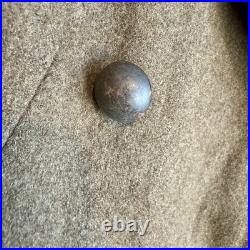 Original WWII M36 French Vichy Army Trenchcoat Dsted 1942