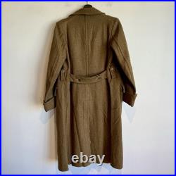Original WWII M36 French Vichy Army Trenchcoat Dsted 1942
