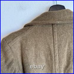 Original WWII M36 French Vichy Army Trenchcoat Dsted 1942
