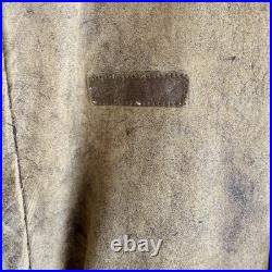 Original WWII Painted A2 Flight Jacket American Flag Us Army Air Corps