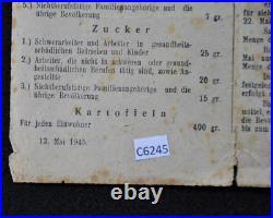 Original WWII Red Army Leaflet Berlin 1945 Nikolai Berzarin Order 13. May. 1945