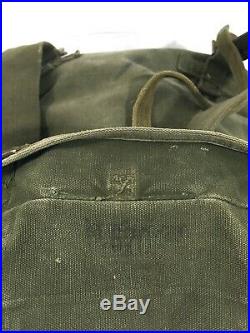 Original WWII U. S. ARMY M1945 Canvas Bag #A50