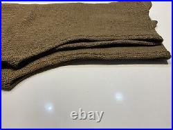 Original WWII U. S. ARMY WINTER WOOL KNIT SLEEVELESS SWEATER MILITARY