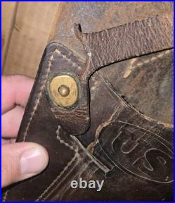 Original WWII U. S. Army M1911.45 Cal Pistol M3 Shoulder Holster U. S. BOYT 43