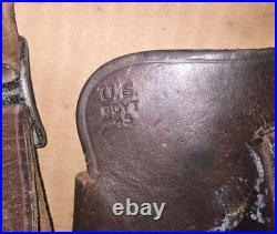 Original WWII U. S. Army M1911.45 Cal Pistol M3 Shoulder Holster U. S. BOYT 43