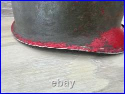 Original WWII U. S. Army McCord M1 Front Seam Fixed Bale Helmet Shell 154B Early Original WWII U. S. Army McCord M1 Front Seam Fixed Bale Helmet Shell 154B Early