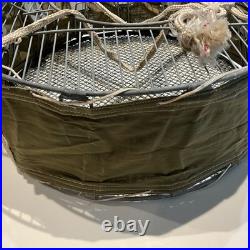 Original WWII U. S. Army PG-101/CB 8 Birds Pigeon Container Airborne Paratrooper Original WWII U. S. Army PG-101/CB 8 Birds Pigeon Container Airborne Paratrooper
