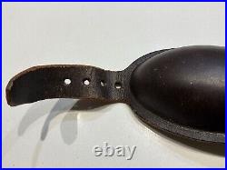 Original WWII U. S. Army Paratrooper Airborne Leather Chin Cup For M1 Helmet