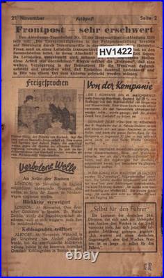 Original WWII US Allied Propaganda US Army Take Metz Translated Rare Original WWII US Allied Propaganda US Army Take Metz Translated Rare