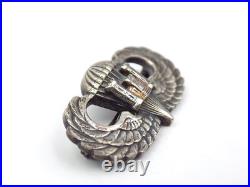 Original WWII US Army 307th Airborne Engineer Battalion Para Jump Wings Sterling