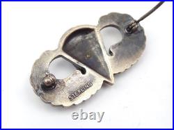 Original WWII US Army 307th Airborne Engineer Battalion Para Jump Wings Sterling