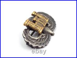Original WWII US Army 307th Airborne Engineer Jump Wings Sterling English-Made