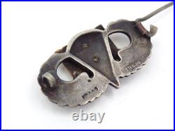 Original WWII US Army 307th Airborne Engineer Jump Wings Sterling English-Made