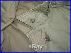 Original WWII US Army 82nd Airborne HUGE SIZE 50 Long M43 Field Jacket Uniform