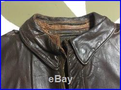 Original WWII US Army, A-2 Leather Jacket