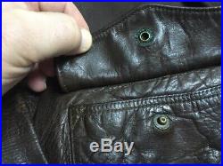 Original WWII US Army, A-2 Leather Jacket