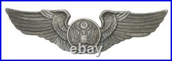 Original WWII US Army AAF STERLING 21.5 Grams JUAREZ 3 Air Crew Wings Pin CA6