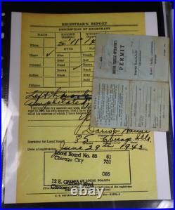 Original WWII US Army African American GI Photo Album Jazz Clubs Chicago RARE