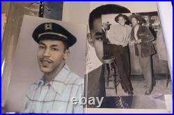 Original WWII US Army African American GI Photo Album Jazz Clubs Chicago RARE