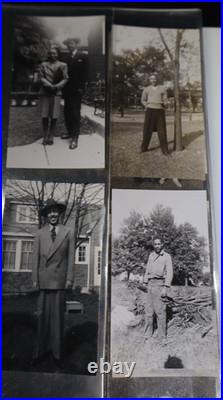 Original WWII US Army African American GI Photo Album Jazz Clubs Chicago RARE