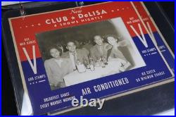 Original WWII US Army African American GI Photo Album Jazz Clubs Chicago RARE