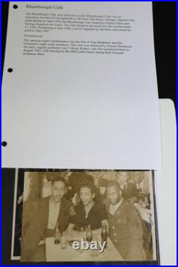 Original WWII US Army African American GI Photo Album Jazz Clubs Chicago RARE Original WWII US Army African American GI Photo Album Jazz Clubs Chicago RARE