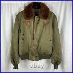 Original WWII US Army Air Corp B-15a Flight Jacket Reed Products