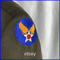 Original WWII US Army Air Corp Officer Ike Named Bullion 15th Div Patch