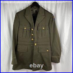 Original WWII US Army Air Corp Officers Uniform Jacket Felt AAC Patch