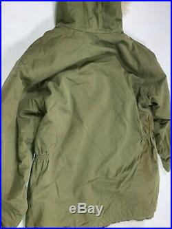 Original WWII US Army Air Corps AAF D-2 Mechanic's Winter Parka and Liner SZ 40